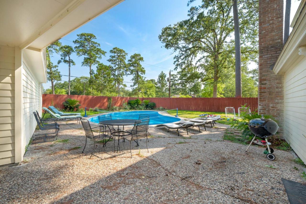 Villa Pool Oasis Games Wifi Bbq Yard Sleep 16 à Houston Extérieur photo